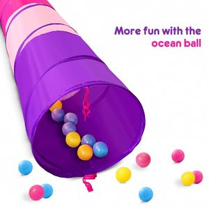 Tunnel de jeu pliable pour tout-petits et grands chiens, en polyester coloré, pour intérieur et extérieur, cadeau unisexe - Product Image 4