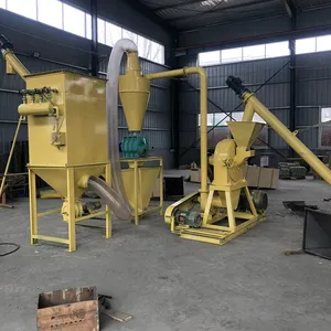 Commercial high capacity flour mill machine 15kw maize corn flour mill wheat flour milling machine price