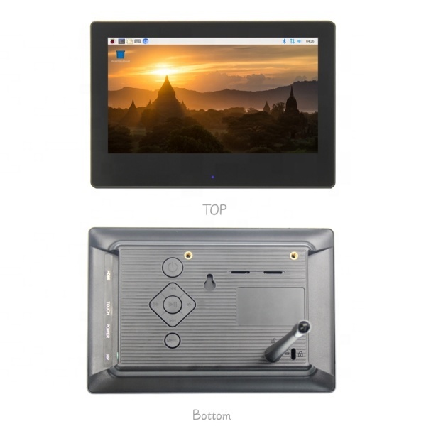 7''  Compatible Raspberry Pi 7 inch Touch Screen Display IPS TFT LCD Capacitive Touch Screen 7 inch Panel with Case