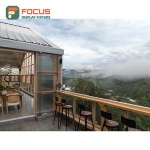 Professional Coffee Display Cabinet Glass Display <b>Shelf</b> Takeaway Pickup Area Commercial Cafe Cabinet - Product Image 4