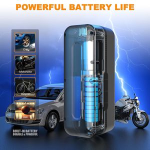 เครื่องสูบลมยางรถยนต์ไร้สาย 50-80 PSI พร้อมเกจวัดดิจิตอล อัตโนมัติ พกพาสะดวก สำหรับรถยนต์ มอเตอร์ไซค์ จักรยาน และลูกบอล - Product Image 4