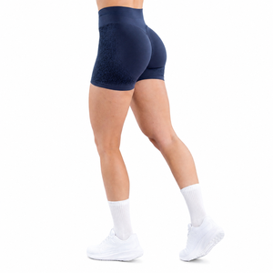 Shorts de sport sans couture pour femmes, taille haute, effet push-up, pour gym, yoga, entraînement, cyclisme, fitness, vêtements de sport OEM ODM - Product Image 5