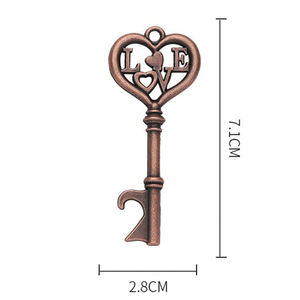 בציר שלד בקבוק מפתח אהבה פותחן - Product Image 6