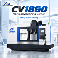 Centre d'usinage vertical CNC 3 axes CV-1890 VMC, FANUC BT50, ATC 24/30 outils, changement d'outil en 2,6s, machine de fraisage robuste