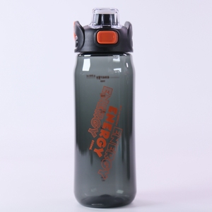 Yiben xách tay 720/850ml phòng tập thể dục tập thể dục chai nước dung tích lớn BPA miễn phí motivational thể thao chai nước nhựa với xử lý - Product Image 5