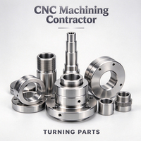 Pièces usinées CNC en aluminium sur mesure selon les spécifications du client, commande d'une seule pièce, service d'usinage CNC par tournage