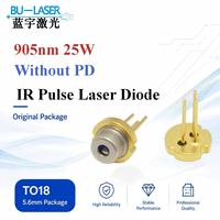 Diode laser IR pulsée ROHM 905 nm 25 W sans PD TO18-5,6 mm pour les systèmes de mesure et de détection de distance