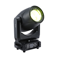 Projecteurs LED COB à tête mobile 400W avec zoom, couleurs bleu, jaune, blanc et blanc chaud