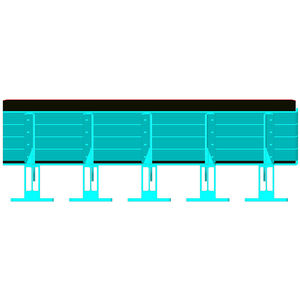 Yüksek kaliteli ayarlanabilir kömür amortisör konveyör tampon çubuğu yükleme madencilik tampon yatakları satılık - Product Image 6
