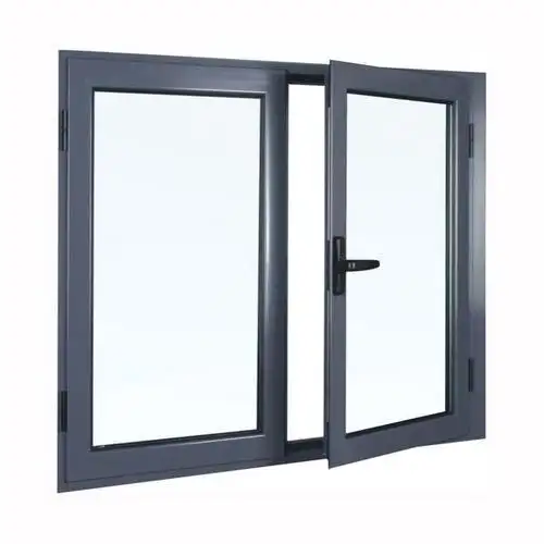 Cheap Black Aluminum Glass Frame Window French Round Casement Frame Aluminum Profiles Casement Windows Australia