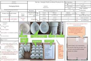 Deepbang-maceta de plástico <span class=keywords><strong>para</strong></span> plantas de interior, fabricante de fuente Original, <span class=keywords><strong>macetas</strong></span> de flores de autoriego - Product Image 4