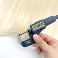 Vente en gros nouvelle extension de cheveux humains Invisible Genius trame extension de cheveux de génie pour salon blond clair couleur #60 #70 couleur