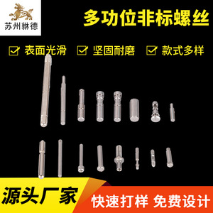 Xinshun Hardware Round Head Screws Metric Standard Thread Level 6.8 Plain Finish Custom Made <b>Fasteners</b> - Product Image 4