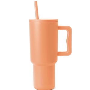 Upgraded <b>40oz</b> <b>Tumbler</b> <b>with</b> <b>Handle</b>, <b>Tumbler</b> <b>with</b> Lid and Straw Stainless Steel Double Wall Vacuum Insulated <b>40oz</b> <b>Tumbler</b> - Product Image 2