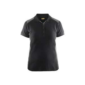 BLAKLADER-Polo Femme 339010509994M Noir/Gris-EAN 7330509479636 TRAVAIL T-SHIRTS ET POLO - Product Image 1