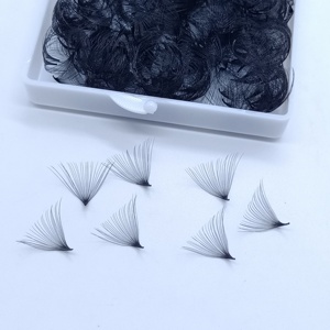 Ventilateurs 3D 5D 6D 8D 10D 12D 14D 20D Pro-Made Ventilateurs 500 x Ventilateurs lâches Ventilateurs de cils faits à la main Base pointue - Product Image 2
