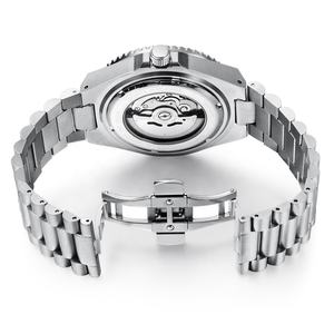 Reloj mecánico automático de acero inoxidable para hombre de lujo 20ATM Diver Logotipo personalizado Servicio OEM Característica hueca - Product Image 6