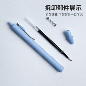 Customizable Logo Promotional Pen Plastic Push Button Advertising Pen Business Gift With Silk Screen Printing - Product Image 5