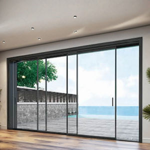 Fenêtre coulissante anti-effraction en verre double panais fenêtre <span class=keywords><strong>de</strong></span> balcon coulissante en aluminium avec barres <span class=keywords><strong>de</strong></span> sécurité - Product Image 3