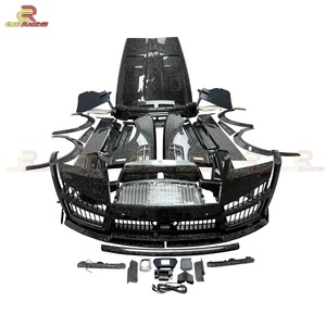 Kit carrosserie Manosri Style 2025 en carbone forgé complet pour Rolls-Royce Cullinan : Capot, Lame de capot, Calandre, Pare-chocs, Phare, Jupe latérale, Aile - Product Image 1