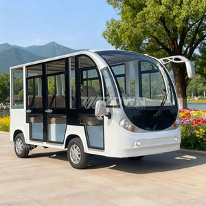 Bus touristique électrique à batterie lithium-acide, type fermé, navette touristique pour zones scéniques, garantie de 2 ans - Product Image 6