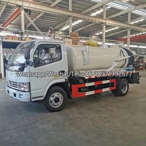 Dongfeng <span class=keywords><strong>prix</strong></span> petit <span class=keywords><strong>5000</strong></span> <span class=keywords><strong>litres</strong></span> camion d'aspiration des eaux usées 4x2 <span class=keywords><strong>septique</strong></span> fécal vide camion d'égout à vendre - Product Image 6