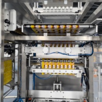 Machine d'emballage automatique multi-voies pour sachets de suppléments de graines de légumes, scellage 4 côtés, étiquetage alimentaire et chimique de haute performance