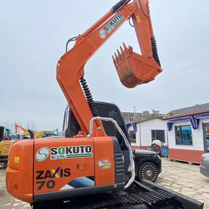 รถขุดฮิตาชิ ZX70 7 ตัน CE EPA ปี 2023 สภาพดี ใช้งานน้อย ต้นกำเนิดจากญี่ปุ่น ชั่วโมงการทำงานต่ำ เครื่องยนต์ เกียร์ ปั๊ม แบริ่ง ใช้งานได้ดี - Product Image 1