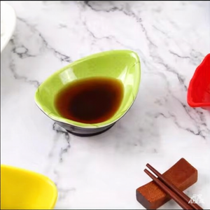 Plato de Melamina A5 para Salsas, <span class=keywords><strong>Sushi</strong></span>, Hot Pot, Barbacoa, Porcelana Blanca, Plato Creativo para Aperitivos, Venta Directa de Fábrica, Moderno - Product Image 4