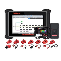 Herramienta de Diagnóstico Automotriz VIDENT ISMART810, Juego Completo, Todos los Sistemas, Más de 40 Funciones de Reinicio, Prueba Activa, Codificación de ECU, Programación de Llaves con Adaptador IMMO