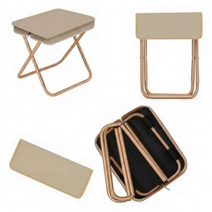 Chaise de camping pliable personnalisée avec logo, chaise portable pour sac à dos, mobilier d'extérieur pour plage, pêche et randonnée – Offre Spéciale - Product Image 4