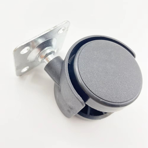 Kunden spezifische Industriestahl-Büromöbel drehbar Twin Hooded Casters Nylon Swivel Silent Castor Möbel Colson Caster - Product Image 5