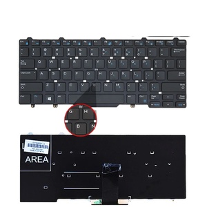 Nuevo teclado original para ordenador portátil, Compatible con DELL Latitude 3340 3350 5480 5490 E3340 E7450 E5450 E7470 <span class=keywords><strong>E5470</strong></span> - Product Image 1