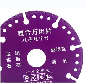 Diamond Cutting Disc for Ceramic Tile Porcelain Metal Circular Saw Blade for Color Steel Tile <strong>Slate</strong> <strong>Stone</strong> - Product Image 4