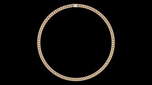 Nuevo Collar de Cadena Cubana Chapado en Oro con Diamantes de Laboratorio para Hombre, Cadena de Eslabones de Plata Esterlina 925, Regalo para Bodas y Fiestas - Product Image 3