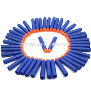 600 pièces/paquet, fléchettes <span class=keywords><strong>de</strong></span> recharge <span class=keywords><strong>de</strong></span> couleur bleue, balles en mousse EVA souple, compatibles avec les pistolets pour enfants, cadeaux <span class=keywords><strong>de</strong></span> fête - Product Image 6