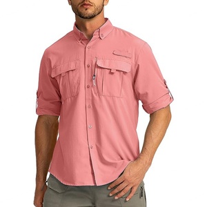Camisas de Pesca de Secado Rápido al por Mayor con Ventilación para Hombre, Protección UV UPF50 - Product Image 5