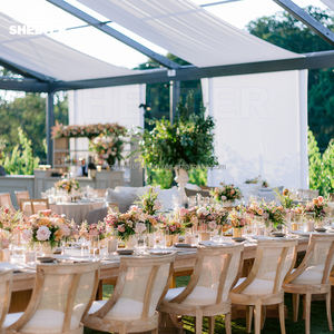 10x12 10x15 10x20 10x30 10x40 10x50 Salon Pvc 20X30 Chapiteau de <span class=keywords><strong>salle</strong></span> de mariage Tente de fête d'événement pour <span class=keywords><strong>50</strong></span> 100 300 500 <span class=keywords><strong>personnes</strong></span> - Product Image 1