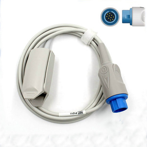 Compatible avec les sondes de saturation en oxygène dans le sang Nihon Kohden AL-800PA et BSM-1101. - Product Image 2