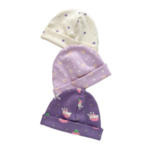 หมวกบีนนี่เด็กทารกสำหรับฤดูใบไม้ร่วงและฤดูหนาว ป้องกันลม อุ่นสบาย ผลิตจากผ้าฝ้ายแท้ ป้องกันหู ไม่มีโครง - Product Image 5