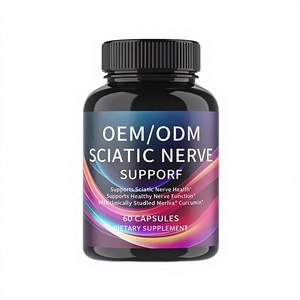 Compléments alimentaires OEM pour la santé du nerf sciatique en capsules avec acide alpha-lipoïque, soutien immunitaire pour adultes, 60 capsules - Product Image 1