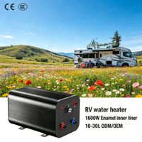 Chauffe-eau électrique pour camping-car 12V 220V double alimentation avec protection anti-fuite 6 gallons – Fabricant ODM