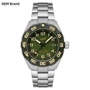 Reloj mecánico de buceo de acero inoxidable de alta calidad personalizado de fábrica para hombre <span class=keywords><strong>SII</strong></span> NH35 movimiento automático relojes súper luminosos - Product Image 4