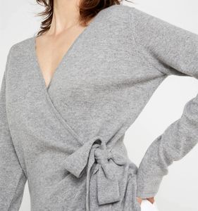 كيمونو كشمير مريح/فاخر/للراحة/عالي الجودة من منغوليا، زي نسائي، كارديجان قصير ملفوف - Product Image 3