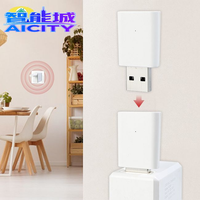 Interrupteur intelligent Zigbee MINI 2 voies extrême pour maison connectée, compatible Alexa, sans fil neutre requis, pour Android ZBMINIL2