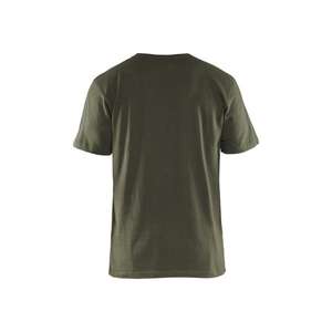 BLAKLADER - 332510424600XS T-shirt vert armée (multi-pack) - EAN 7330509323359 T-SHIRTS DE TRAVAIL ET POLO - Product Image 2