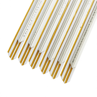 Matrice de rainurage Daikyn à double fente 1.0*3.5-1.0 pour découpe, capacité 10000-30000 coupes, en PVC blanc super adhésif