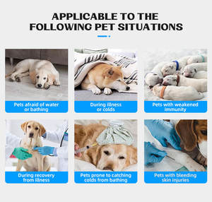 Maßgefertigter Silikon-Badeschaum für Hunde und Katzen Bakteriostatischer Juckreizstillender Trockenreinigungsschaum für Hundepfoten Badezimmer-<span class=keywords><strong>Massage</strong></span> - Product Image 4