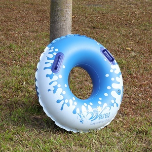 41 inch nước <span class=keywords><strong>Float</strong></span> với hai tay cầm, màu xanh màu Heavy Duty Ống bè, Hot Bán Inflatable sông ống <span class=keywords><strong>Float</strong></span> cho người lớn - Product Image 3