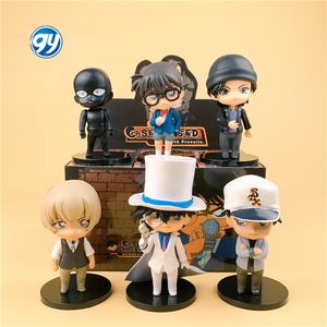 <span class=keywords><strong>Detective</strong></span> <span class=keywords><strong>Conan</strong></span> Kudou Shinichi Furuya Rei fecha PVC Anime figura misterio caja ciega para Catcher Egg Gashapon juego Premio Juguetes - Product Image 3